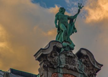 Neptun auf dem Globushof